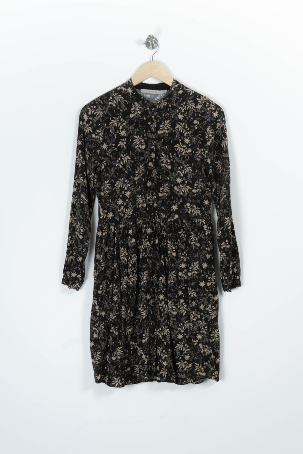 Robe Noire et Beige - Taille S/36 de la marque La Fée Maraboutée | PARAD96047 - Vendu par Paradigme - Image 2