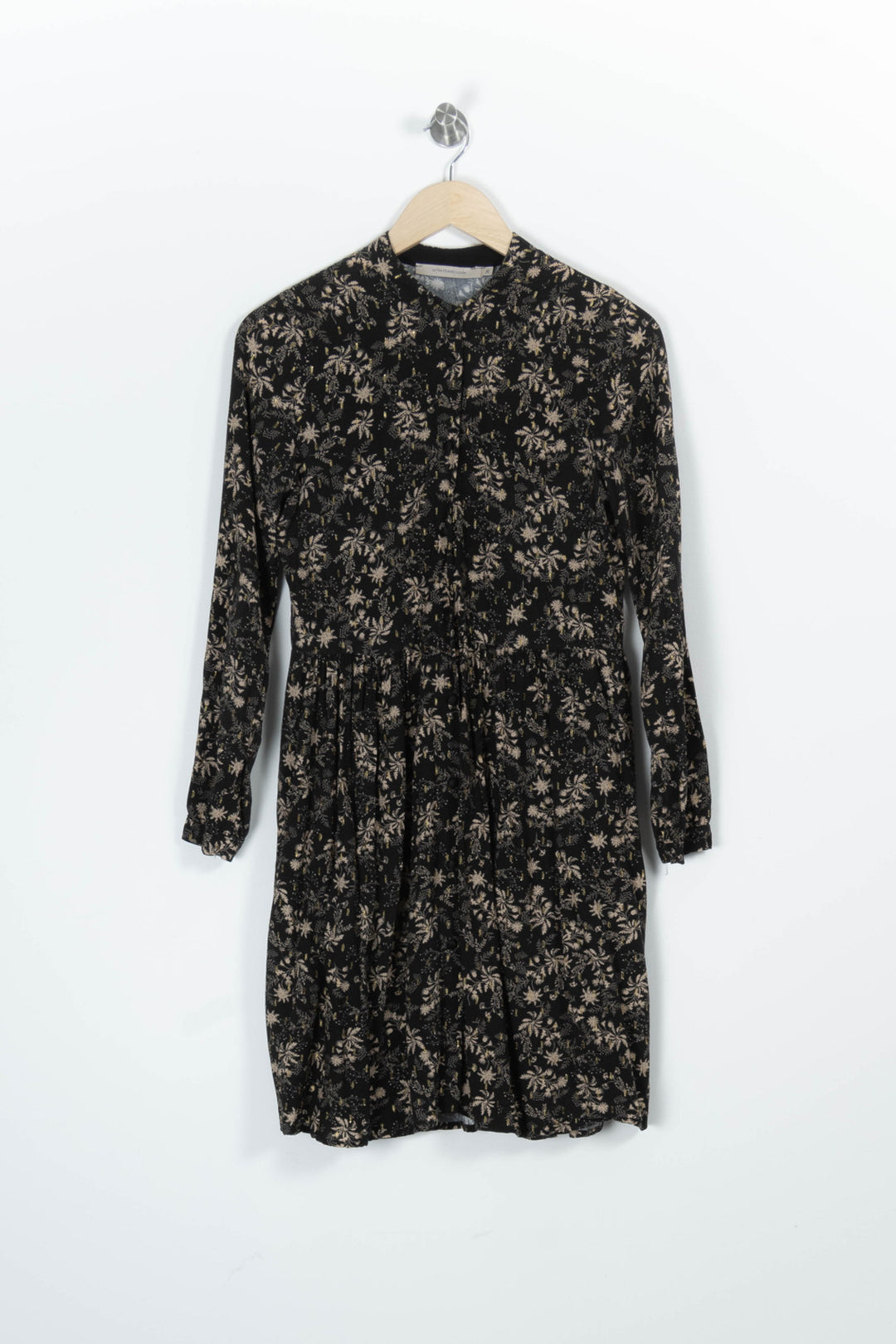Robe Noire et Beige - Taille S/36 de la marque La Fée Maraboutée | PARAD96047 - Vendu par Paradigme - Image 2