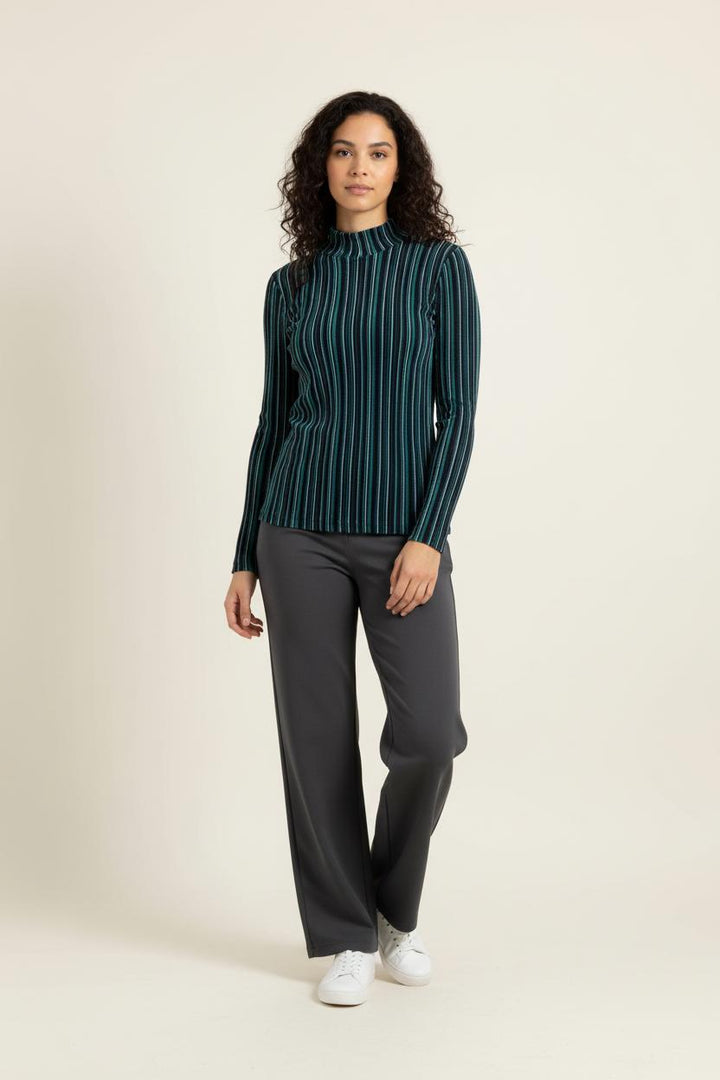 Top Bleu et Noir - Taille L/40 de la marque La Fée Maraboutée | PARAD96050 - Vendu par Paradigme - Image 1