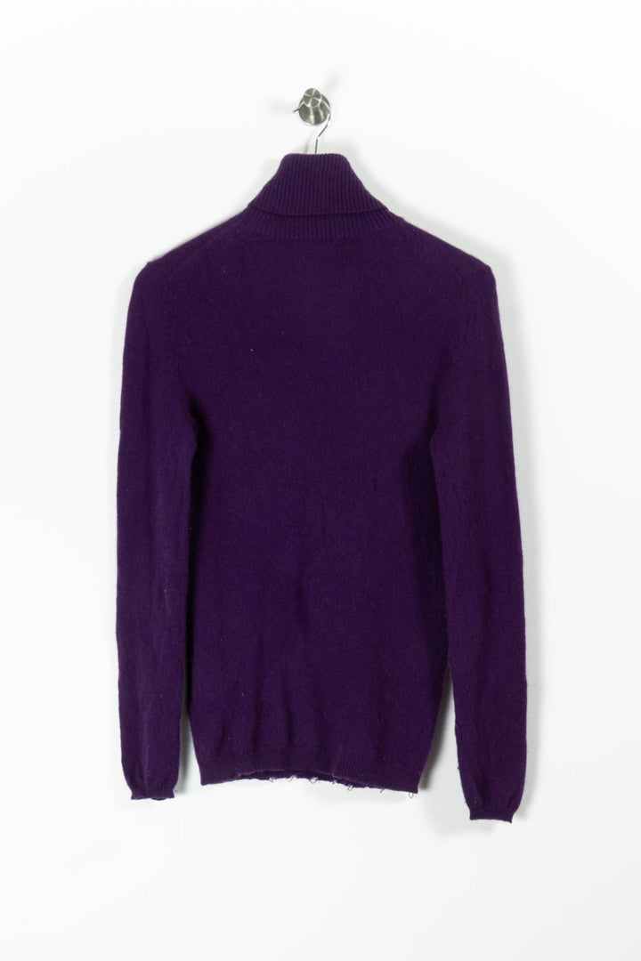 Pull Col Roulé Violet - Taille M/38 de la marque Absolut Cashmere | PARAD96061 - Vendu par Paradigme - Image 4