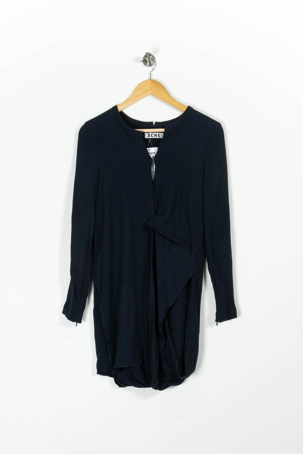 Robe Midi Bleue - Taille XS/34 de la marque Acne Studios | PARAD96062 - Vendu par Paradigme - Image 2