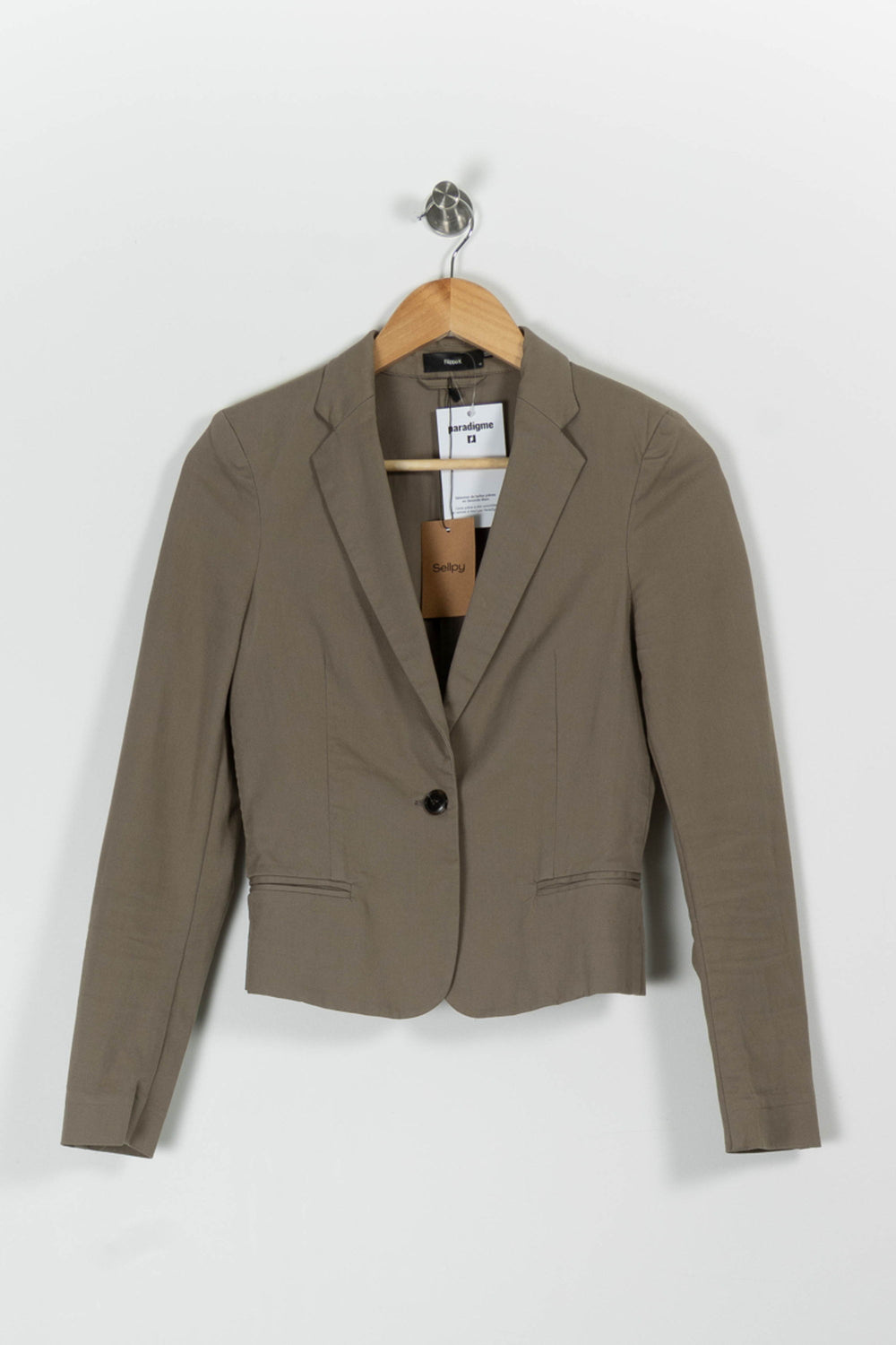 Blazer Kaki - Taille XS/34 de la marque Filippa K | PARAD96067 - Vendu par Paradigme - Image 2