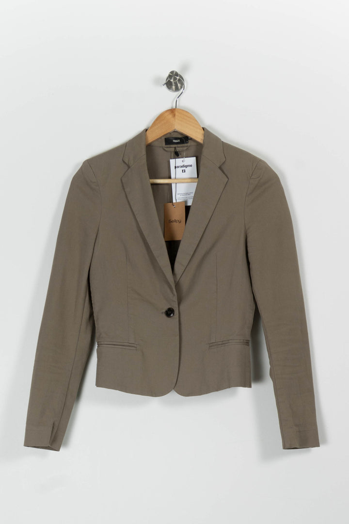 Blazer Kaki - Taille XS/34 de la marque Filippa K | PARAD96067 - Vendu par Paradigme - Image 2