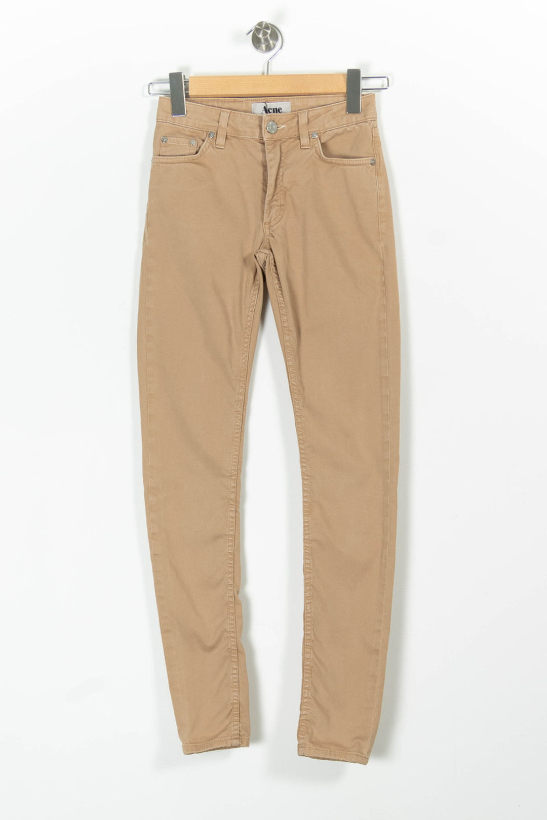 Jean Beige - Taille XS/34 de la marque Acne Studios | PARAD96068 - Vendu par Paradigme - Image 2