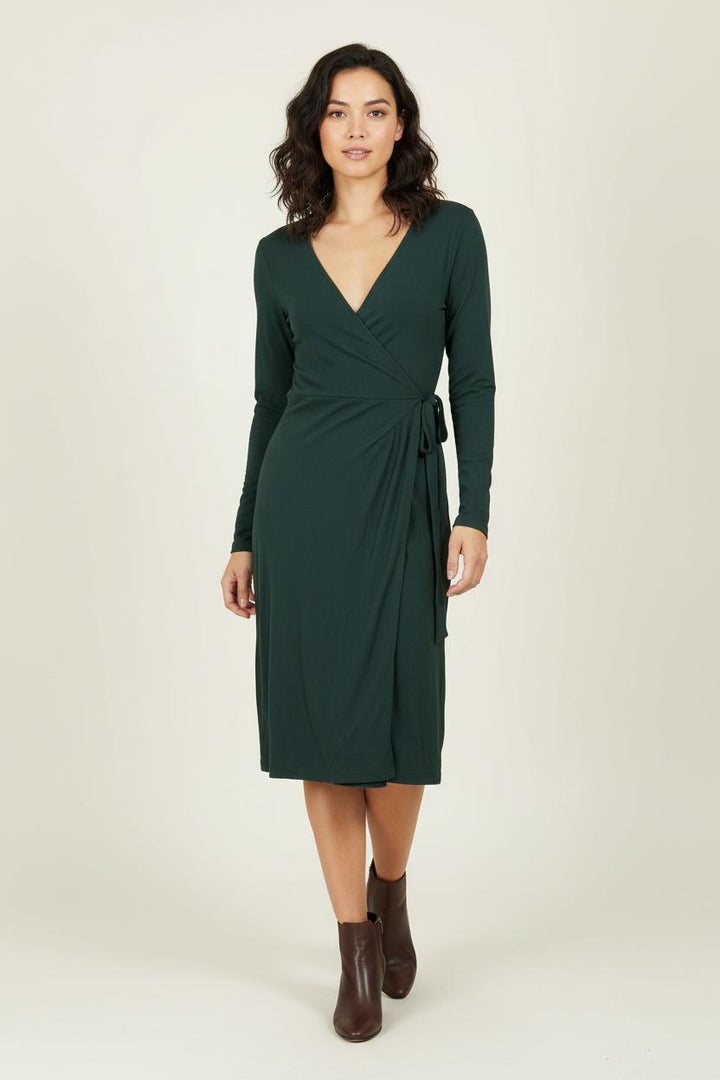 Robe Portefeuille Verte - Taille XS/34 de la marque Filippa K | PARAD96069 - Vendu par Paradigme - Image 1