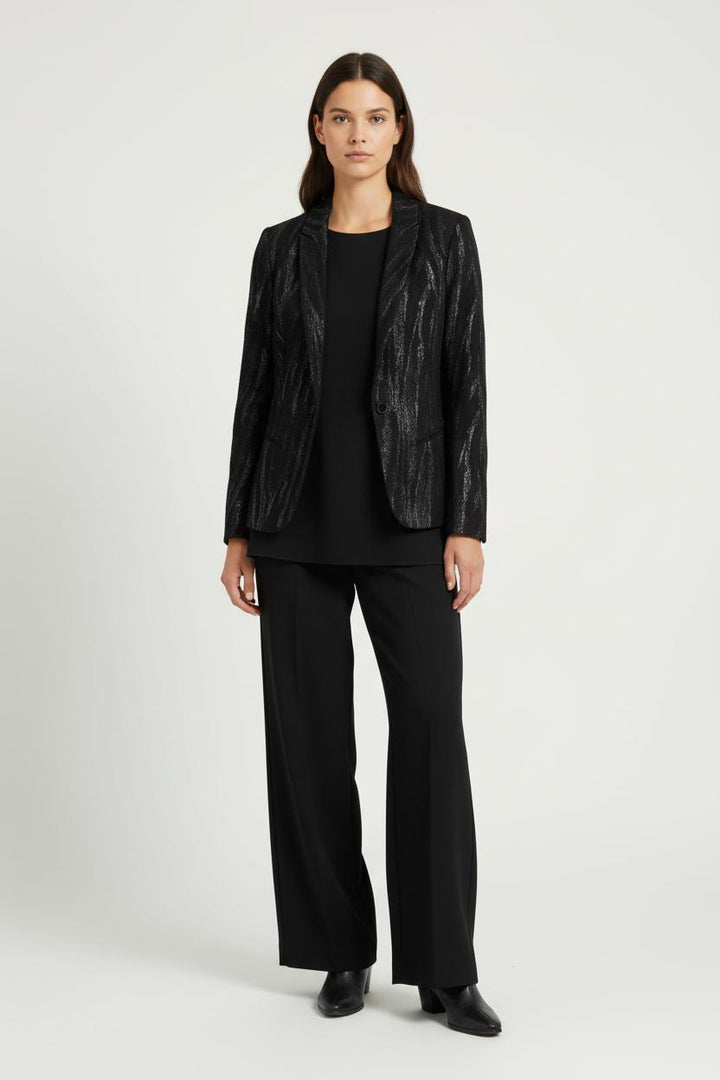 Blazer Noir - Taille L/40 de la marque IKKS | PARAD96071 - Vendu par Paradigme - Image 1