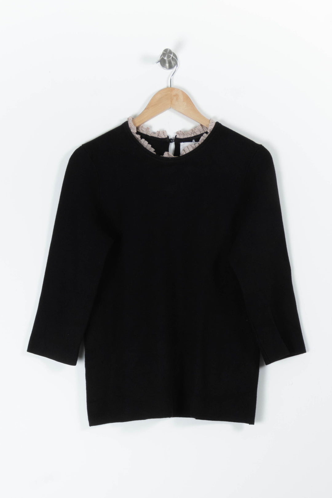 Pull Noir - Taille L/40 de la marque Maison 123 | PARAD96077 - Vendu par Paradigme - Image 2