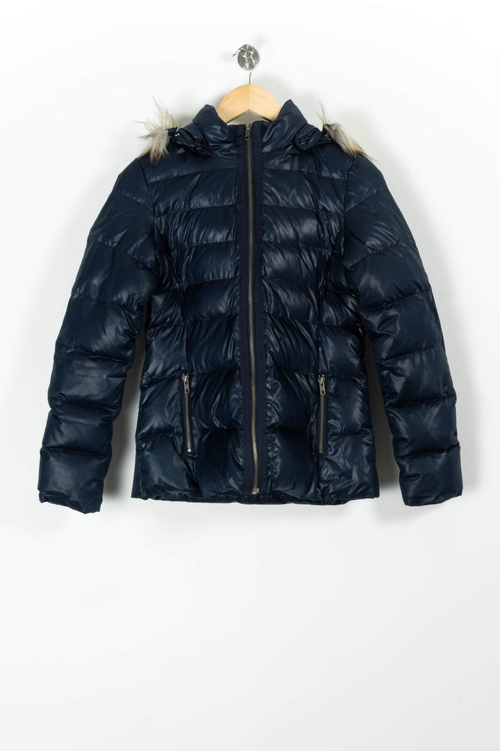 Doudoune Bleue - Taille S/36 de la marque Caroll | PARAD96080 - Vendu par Paradigme - Image 2