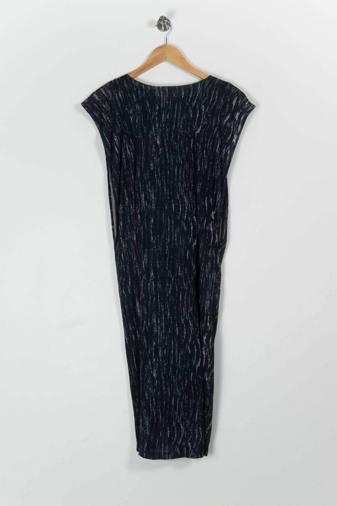 Robe Ceinturée Bleu et Noir - Taille S/36 de la marque Filippa K | PARAD96082 - Vendu par Paradigme - Image 4