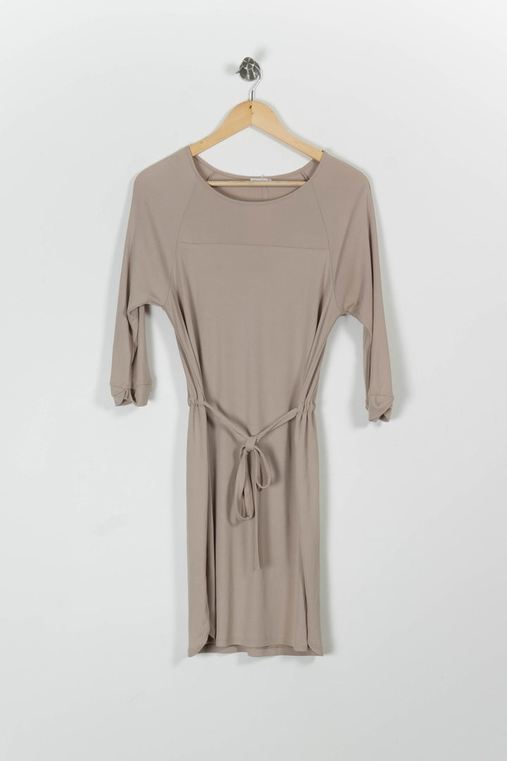 Robe Ceinturée Beige - Taille S/36 de la marque Filippa K | PARAD96083 - Vendu par Paradigme - Image 2