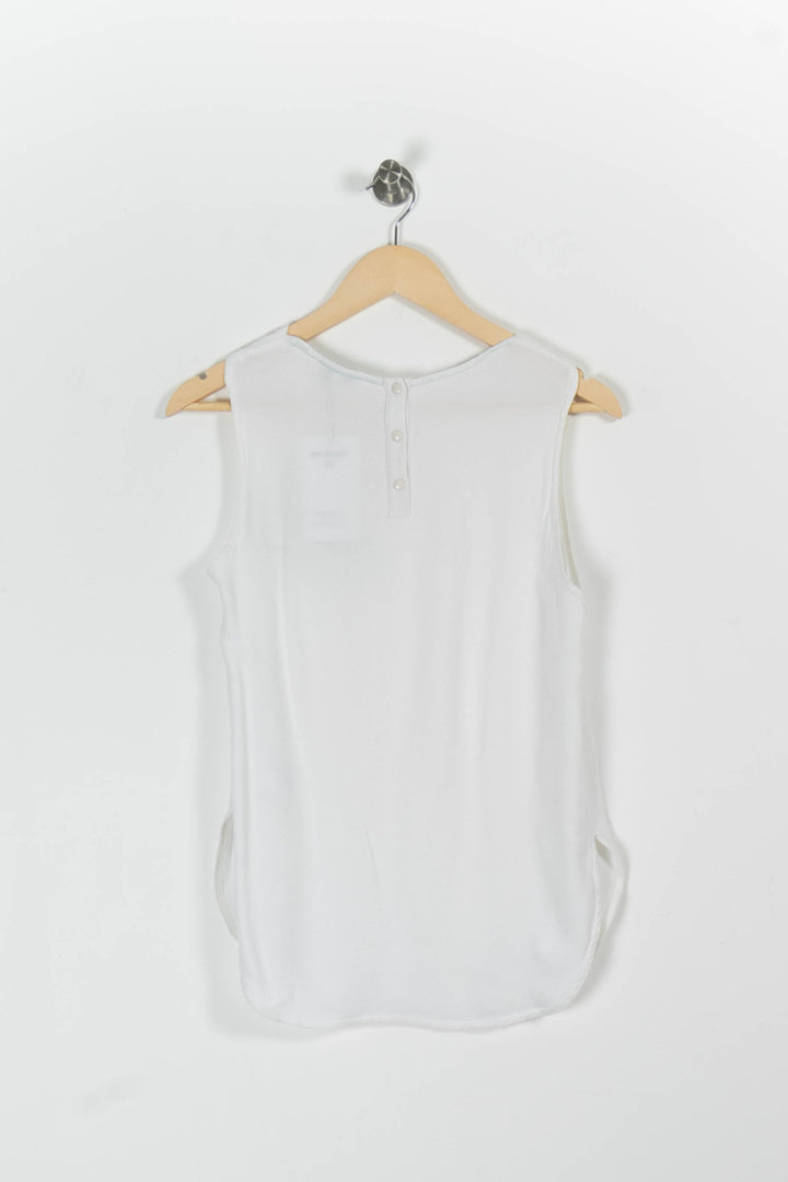 Débardeur Blanc - Taille L/40 de la marque Claudie Pierlot | PARAD96089 - Vendu par Paradigme - Image 4