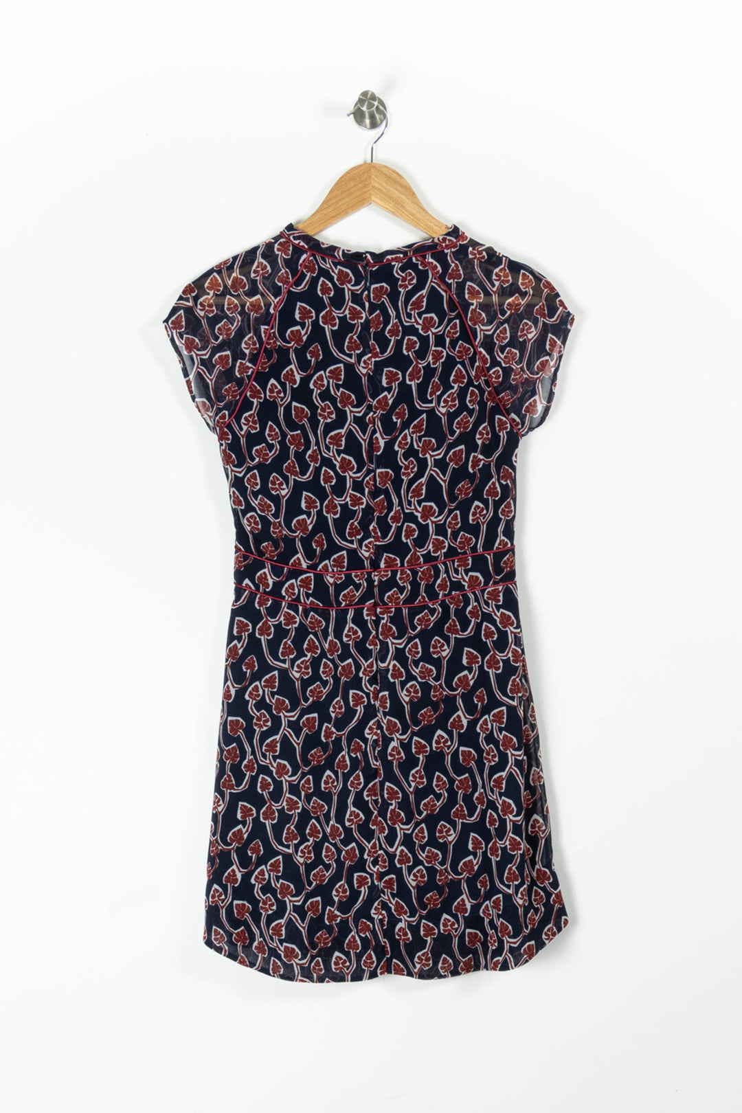 Robe Courte Bleue et Rouge - Taille S/36 de la marque IKKS | PARAD96092 - Vendu par Paradigme - Image 4