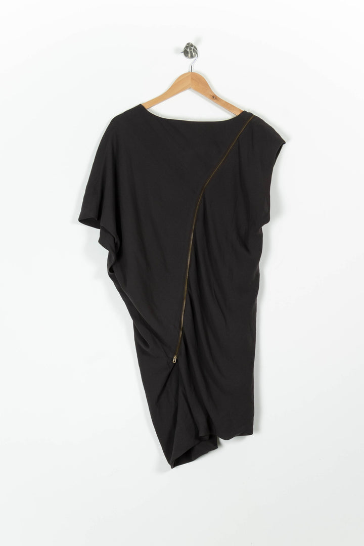 Robe Longue Grise - Taille M/38 de la marque Acne Studios | PARAD96104 - Vendu par Paradigme - Image 4