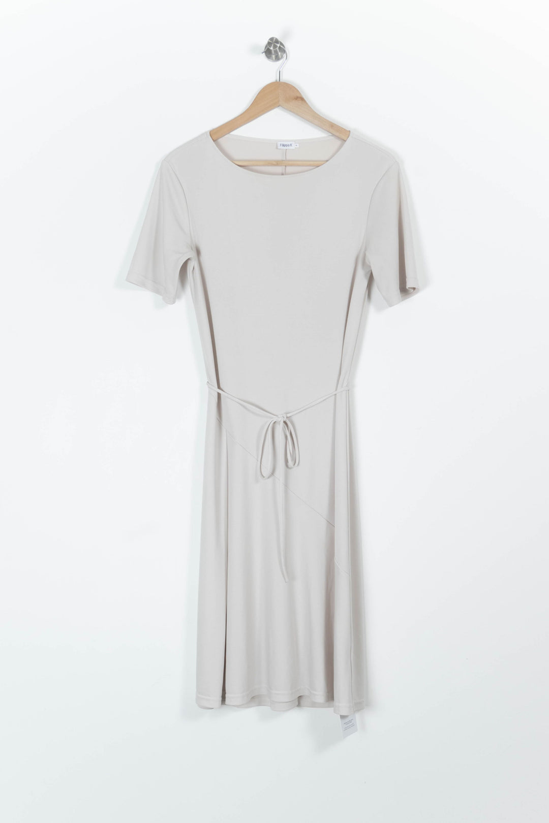 Robe Ceinturée Beige - Taille XS/34 de la marque Filippa K | PARAD96106 - Vendu par Paradigme - Image 2