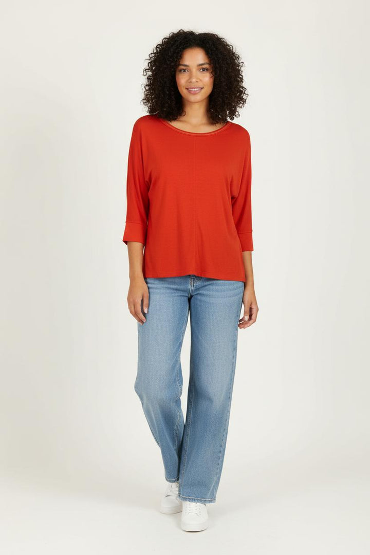 Pull Rouge - Taille M/38 de la marque Maje | PARAD96115 - Vendu par Paradigme - Image 1
