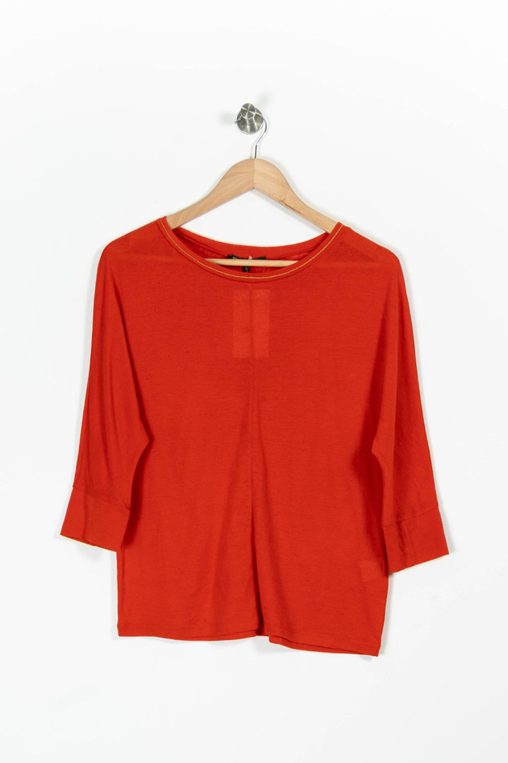 Pull Rouge - Taille M/38 de la marque Maje | PARAD96115 - Vendu par Paradigme - Image 2