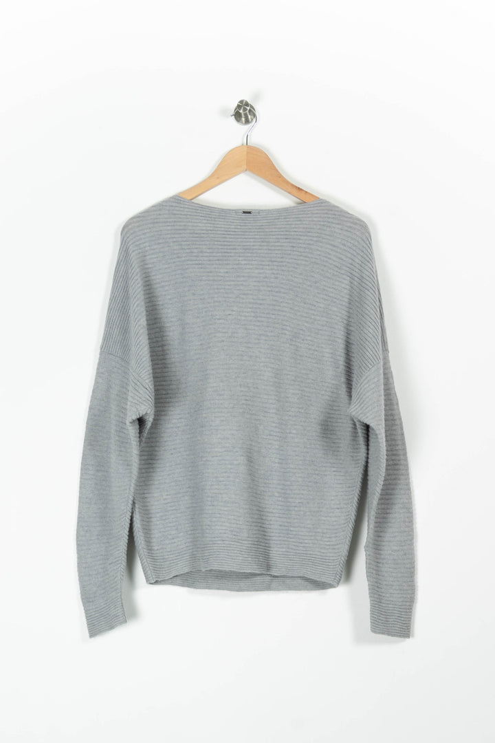 Pull Gris - Taille M/38 de la marque IKKS | PARAD96116 - Vendu par Paradigme - Image 4