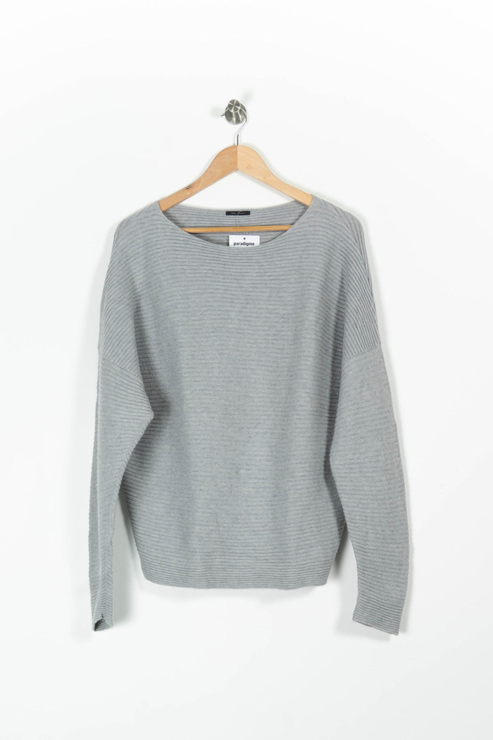 Pull Gris - Taille M/38 de la marque IKKS | PARAD96116 - Vendu par Paradigme - Image 2