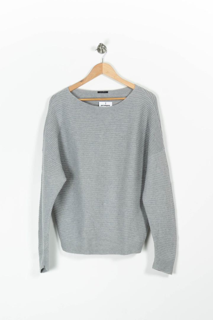 Pull Gris - Taille M/38 de la marque IKKS | PARAD96116 - Vendu par Paradigme - Image 2