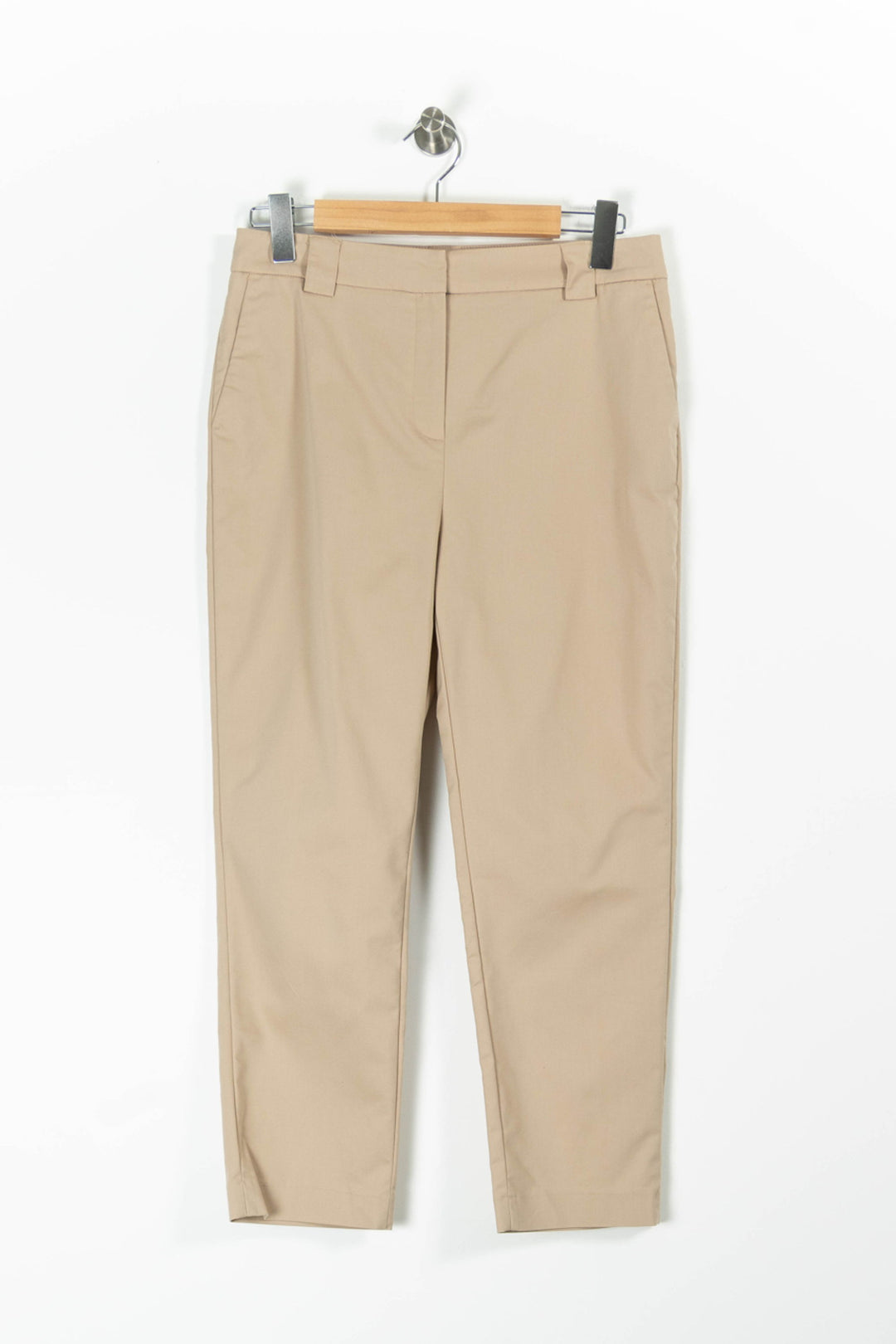 Pantalon Beige - Taille L/40 de la marque Caroll | PARAD96129 - Vendu par Paradigme - Image 2