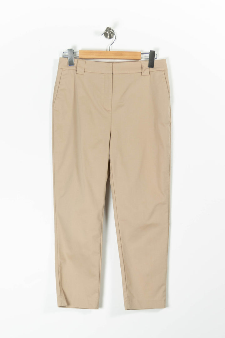 Pantalon Beige - Taille L/40 de la marque Caroll | PARAD96129 - Vendu par Paradigme - Image 2
