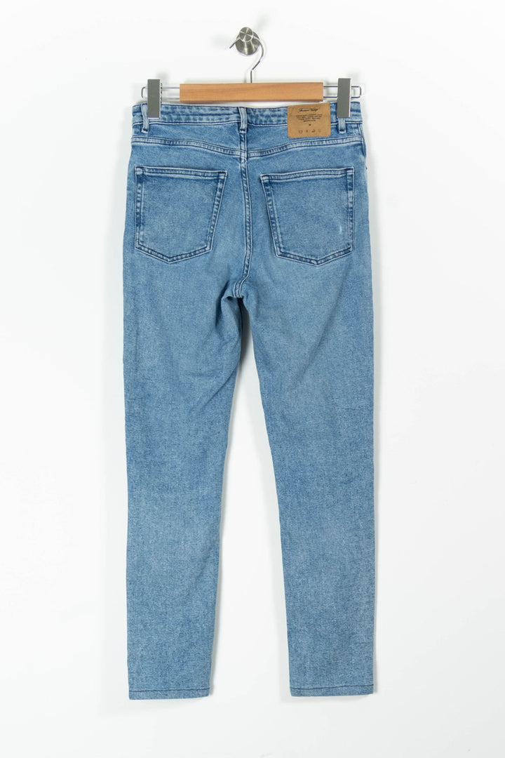 Jean Slim Bleu - Taille M/38 de la marque American Vintage | PARAD96134 - Vendu par Paradigme - Image 4