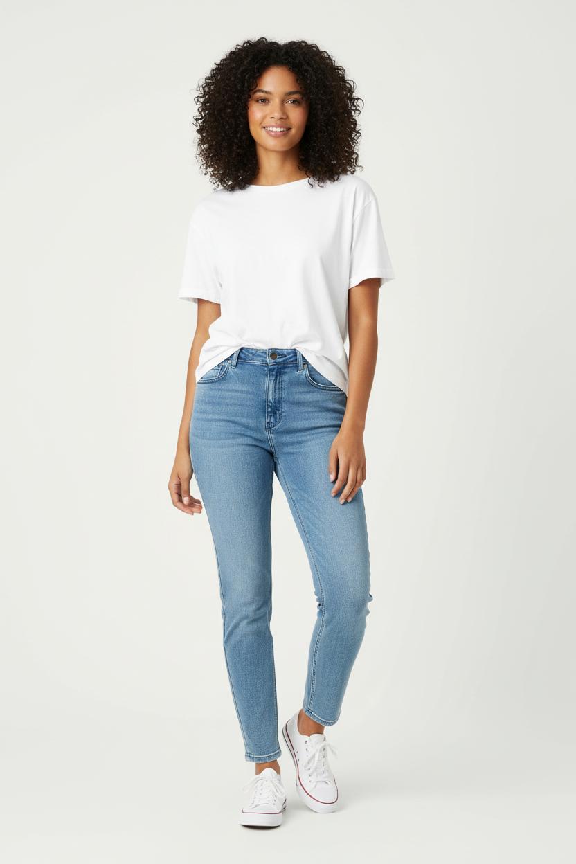 Jean Slim Bleu - Taille M/38 de la marque American Vintage | PARAD96134 - Vendu par Paradigme - Image 1