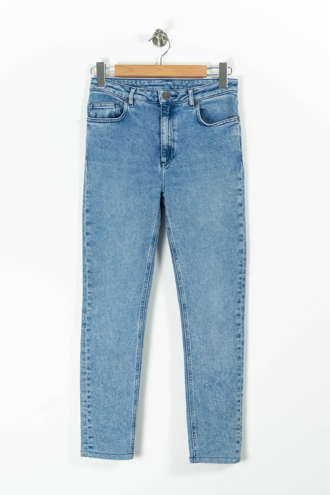 Jean Slim Bleu - Taille M/38 de la marque American Vintage | PARAD96134 - Vendu par Paradigme - Image 2