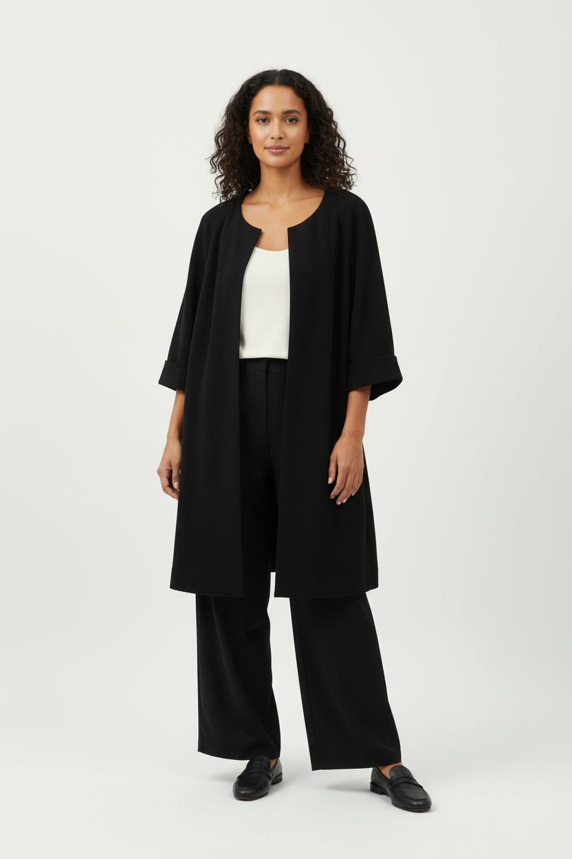 Manteau Long Noir - Taille XXXL/46 de la marque Weill | PARAD96139 - Vendu par Paradigme - Image 1