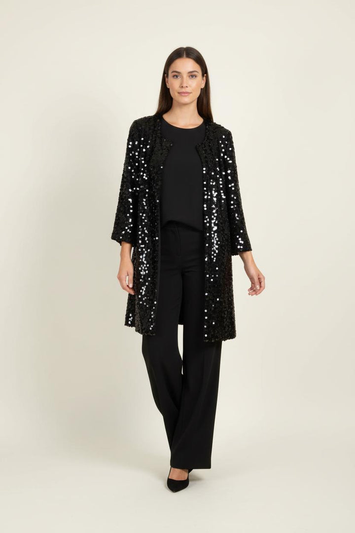 Manteau Long Noir - Taille XXXL/46 de la marque Weill | PARAD96140 - Vendu par Paradigme - Image 1