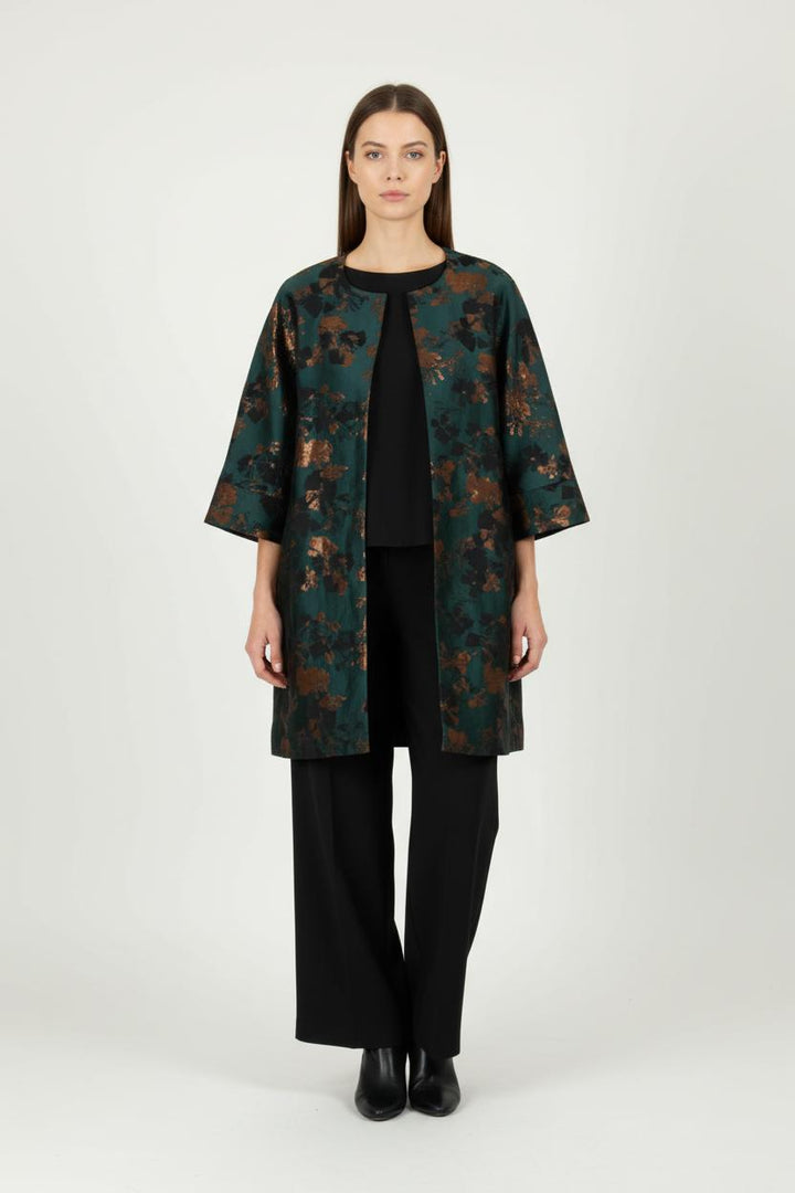 Manteau Vert et Doré - Taille XXXL/46 de la marque Weill | PARAD96142 - Vendu par Paradigme - Image 1