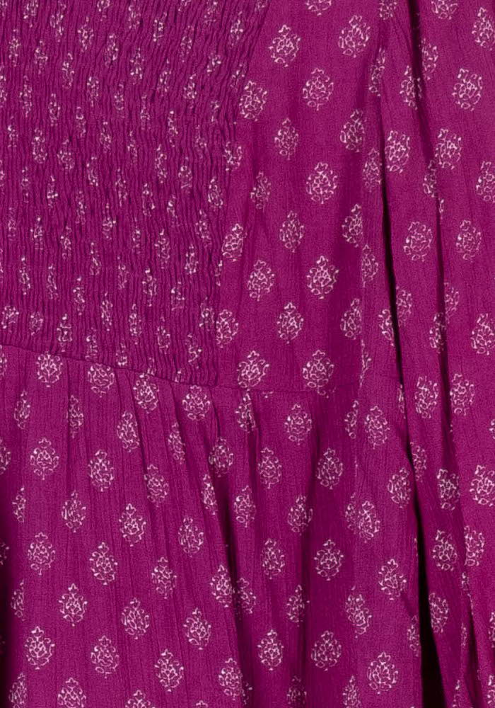 Robe Midi Rose - Taille L/40 de la marque Maison 123 | PARAD96144 - Vendu par Paradigme - Image 3