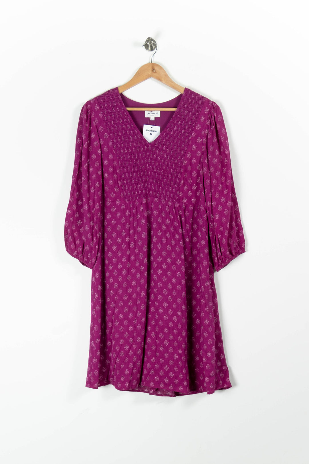 Robe Midi Rose - Taille L/40 de la marque Maison 123 | PARAD96144 - Vendu par Paradigme - Image 2