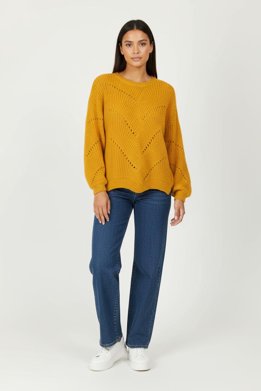 Pull Orange - Taille M/38 de la marque Grace & Mila | PARAD96150 - Vendu par Paradigme - Image 1