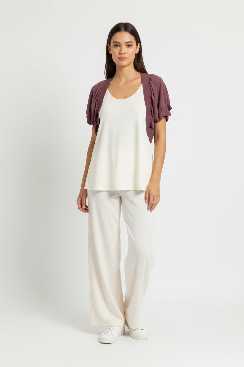 Boléro Violet - Taille T.U. de la marque Liu Jo | PARAD96167 - Vendu par Paradigme - Image 1