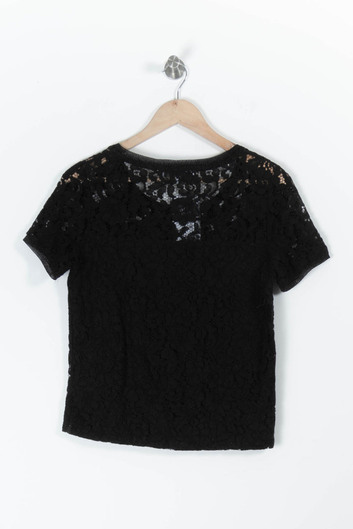 Blouse Noire - Taille S/36 de la marque Gerard Darel | PARAD96172 - Vendu par Paradigme - Image 4