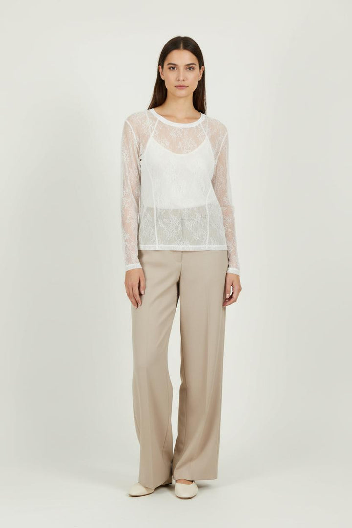 Top Blanc - Taille S/36 de la marque Maje | PARAD96178 - Vendu par Paradigme - Image 1