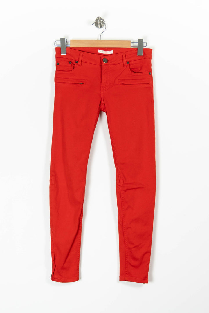 Jean Rouge - Taille S/36 de la marque Maje | PARAD96179 - Vendu par Paradigme - Image 2
