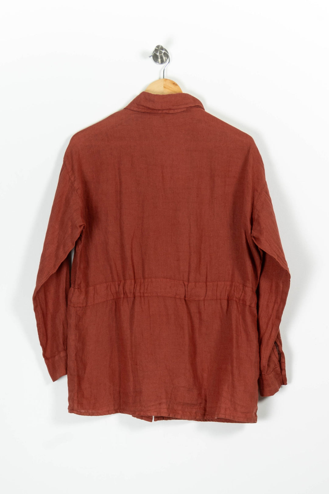 Chemisier Bordeaux - Taille M/38 de la marque La Fée Maraboutée | PARAD96181 - Vendu par Paradigme - Image 4