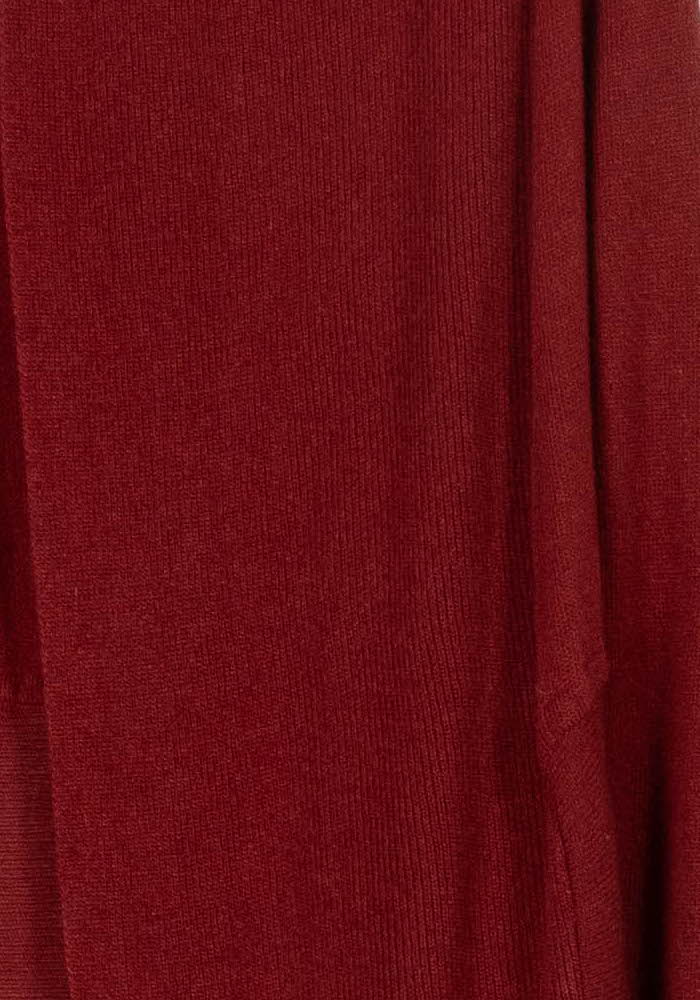 Gilet Long Bordeaux - Taille S/36 de la marque La Fée Maraboutée | PARAD96182 - Vendu par Paradigme - Image 3