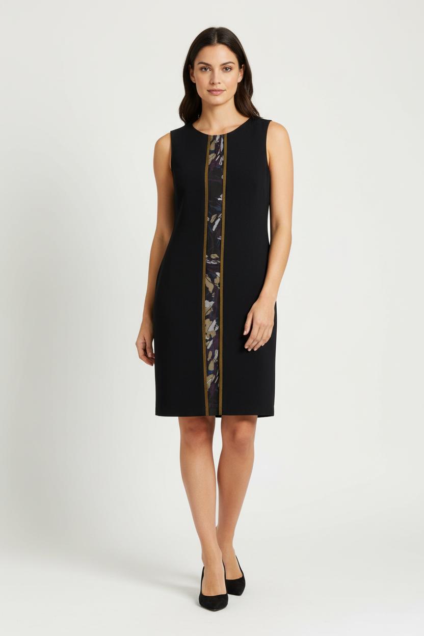 Robe Bleu et Noir - Taille M/38 de la marque La Fée Maraboutée | PARAD96183 - Vendu par Paradigme - Image 1