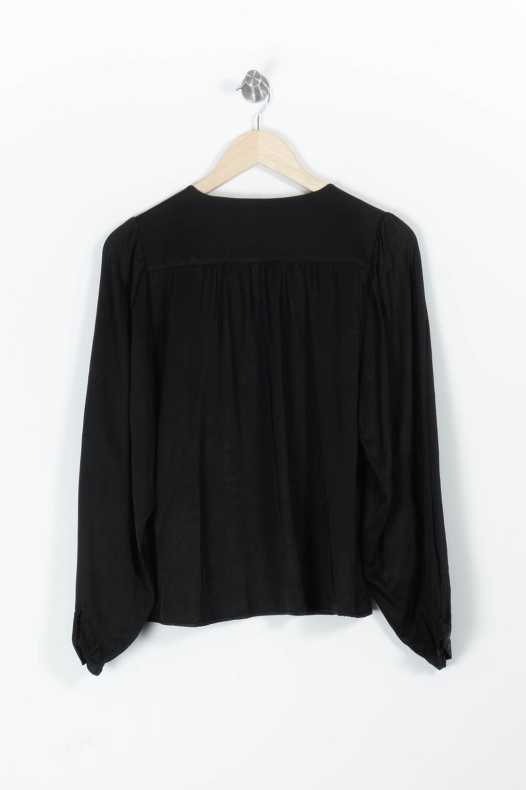 Blouse Noire - Taille S/36 de la marque La Fée Maraboutée | PARAD96184 - Vendu par Paradigme - Image 4
