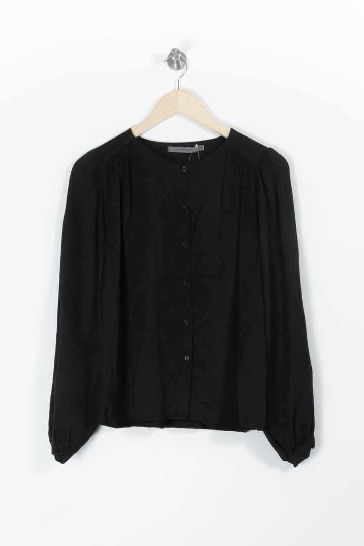 Blouse Noire - Taille S/36 de la marque La Fée Maraboutée | PARAD96184 - Vendu par Paradigme - Image 2
