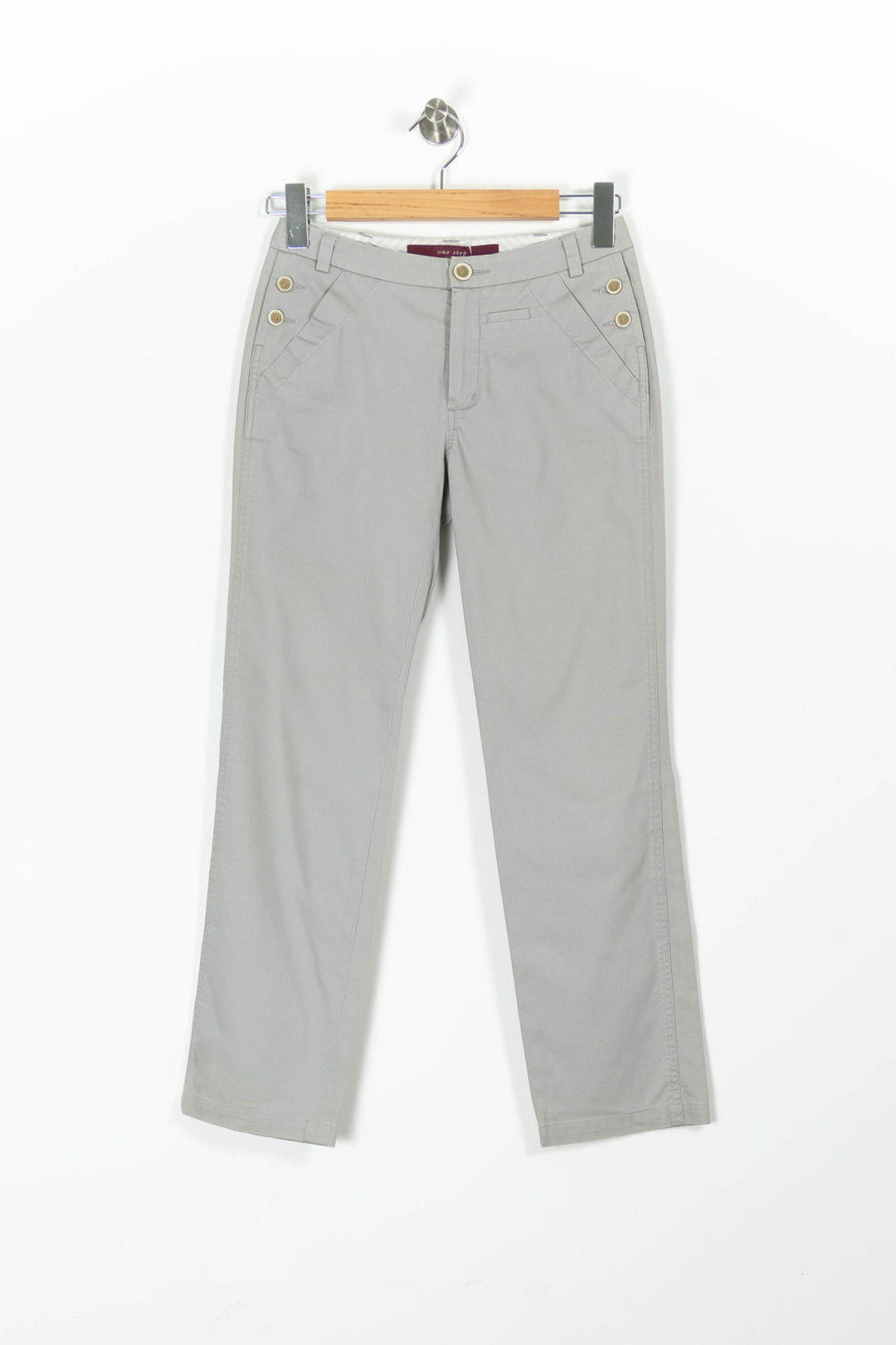 Pantalon Gris - Taille XS/34 de la marque One Step | PARAD96196 - Vendu par Paradigme - Image 2
