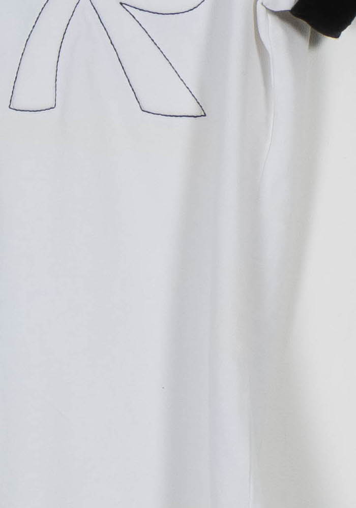 Tee-shirt Blanc et Noir - Taille S/36 de la marque Paule Ka | PARAD96199 - Vendu par Paradigme - Image 3