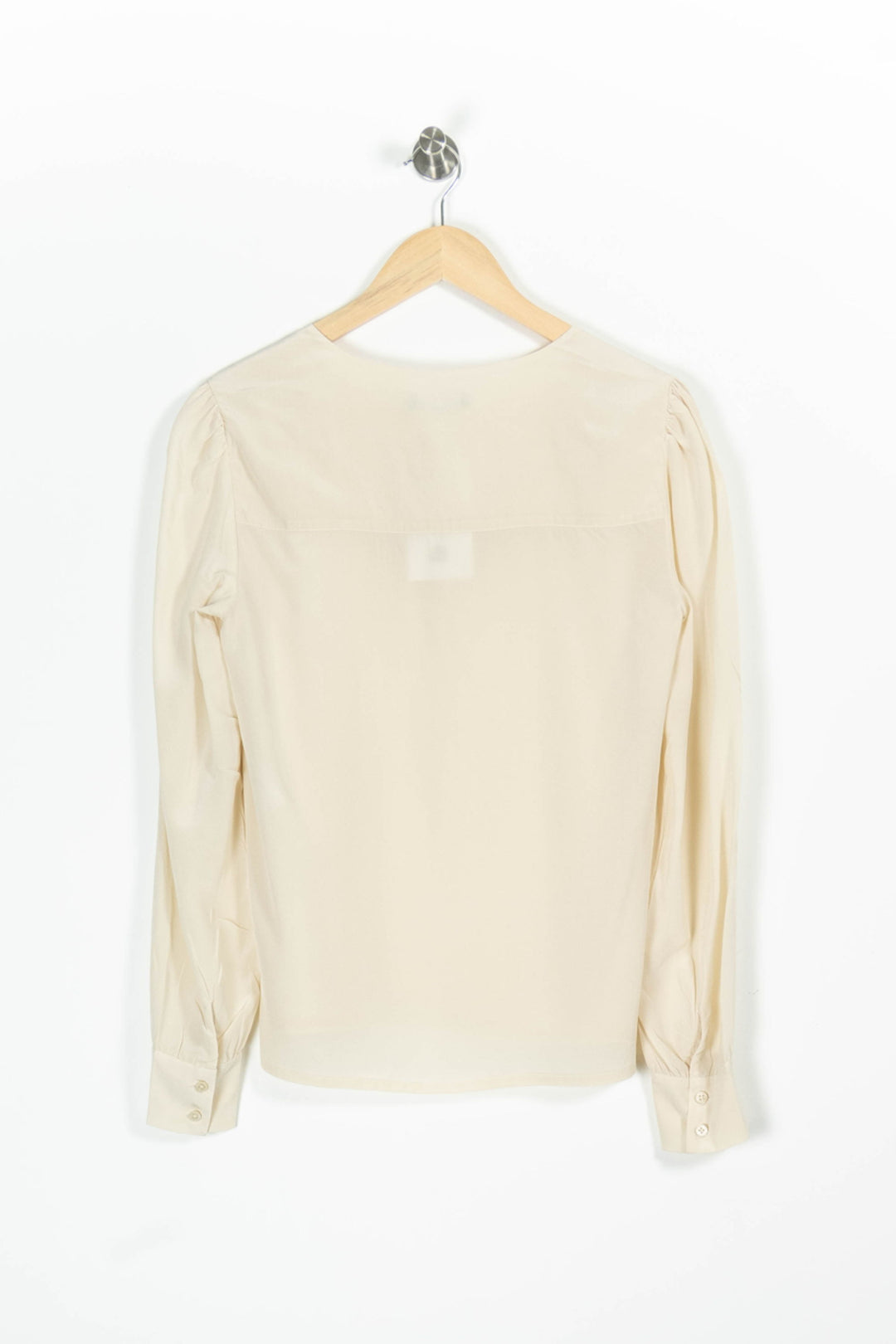 Blouse Beige - Taille S/36 de la marque Tara Jarmon | PARAD96205 - Vendu par Paradigme - Image 4