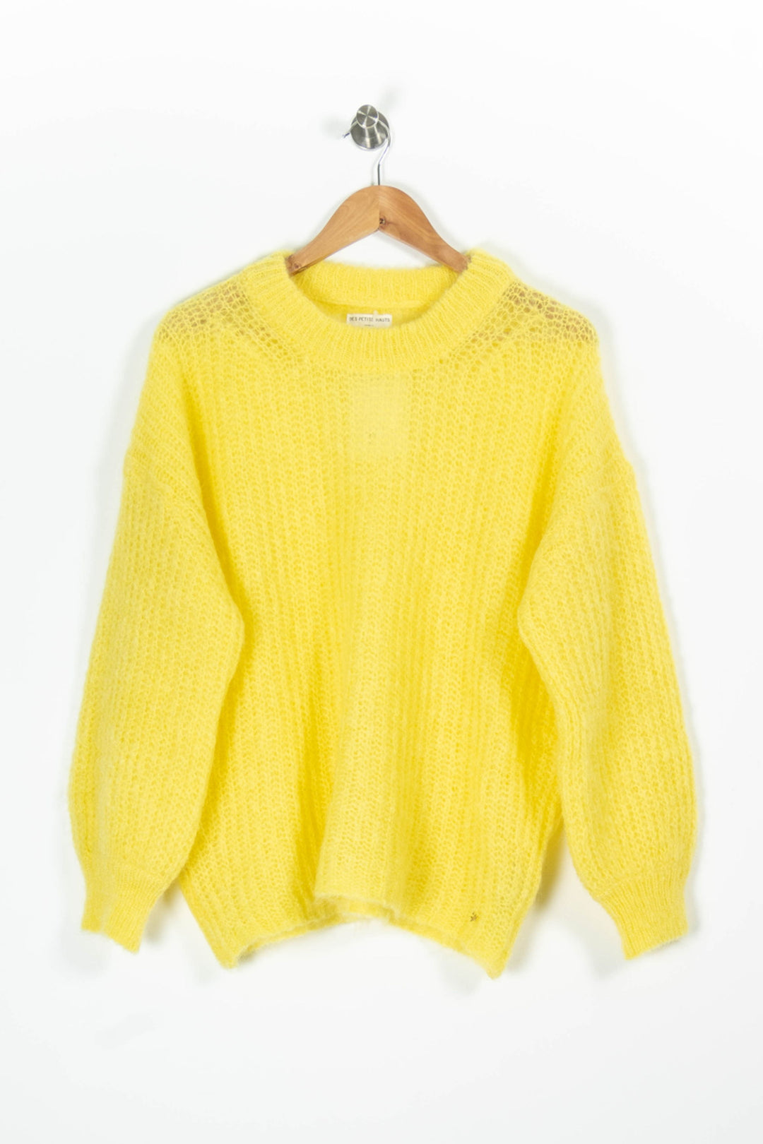 Pull Jaune - Taille S/36 de la marque Des petits hauts | PARAD96207 - Vendu par Paradigme - Image 2