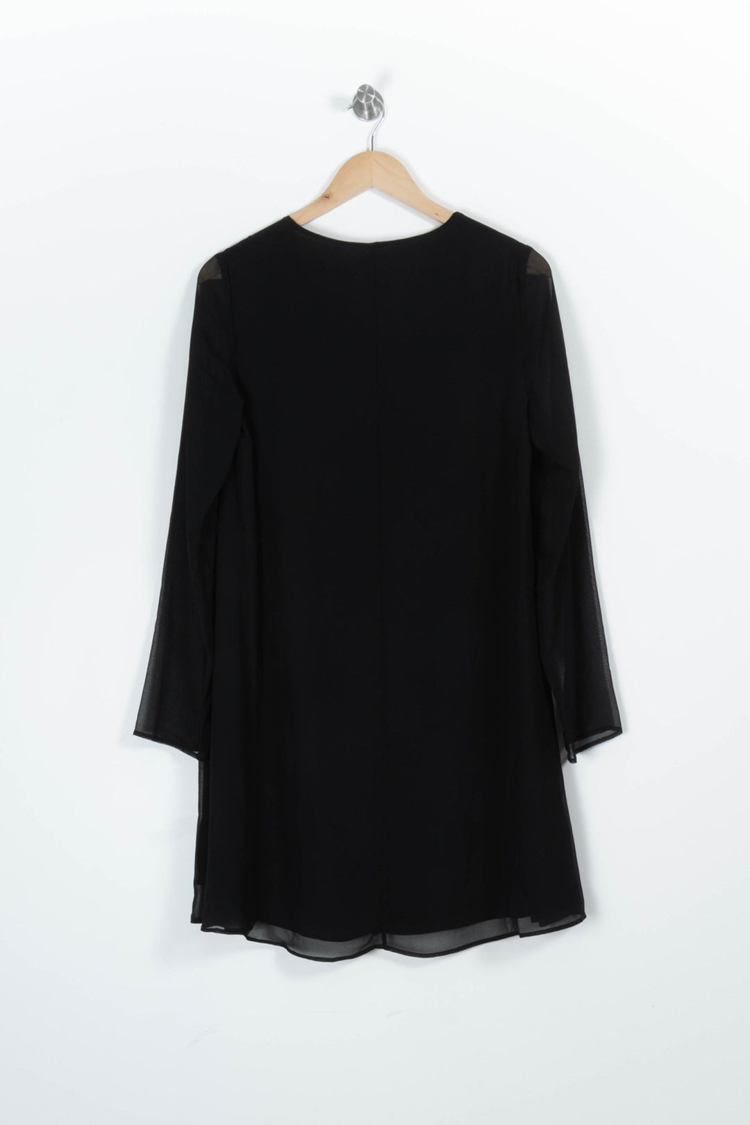 Robe Midi Noire - Taille S/36 de la marque Claudie Pierlot | PARAD96208 - Vendu par Paradigme - Image 4