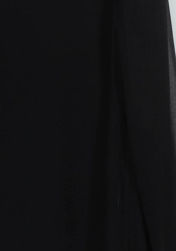 Robe Midi Noire - Taille S/36 de la marque Claudie Pierlot | PARAD96208 - Vendu par Paradigme - Image 3