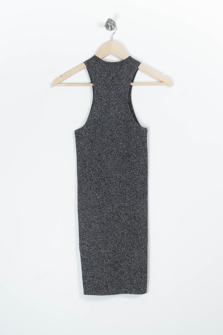 Robe Trapèze Grise - Taille S/36 de la marque Isabel Marant | PARAD96209 - Vendu par Paradigme - Image 4